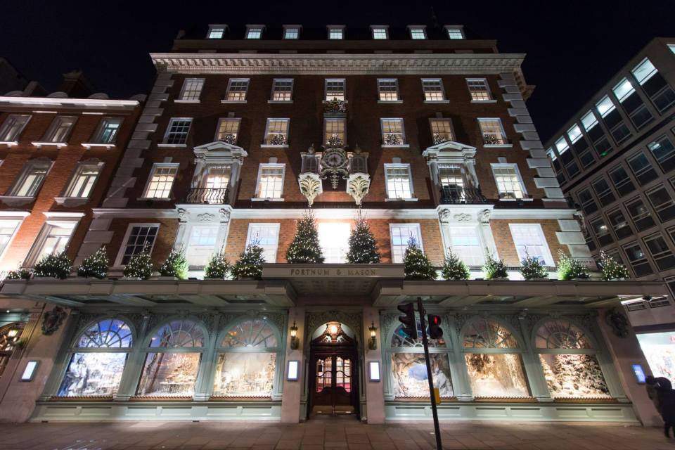 fortnum&mason 2014圣诞橱窗